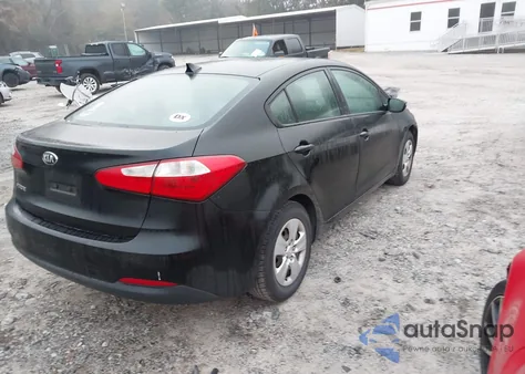 2015 Kia Forte Lx из США, поврежденный, VIN KNAFX4A62F5330845